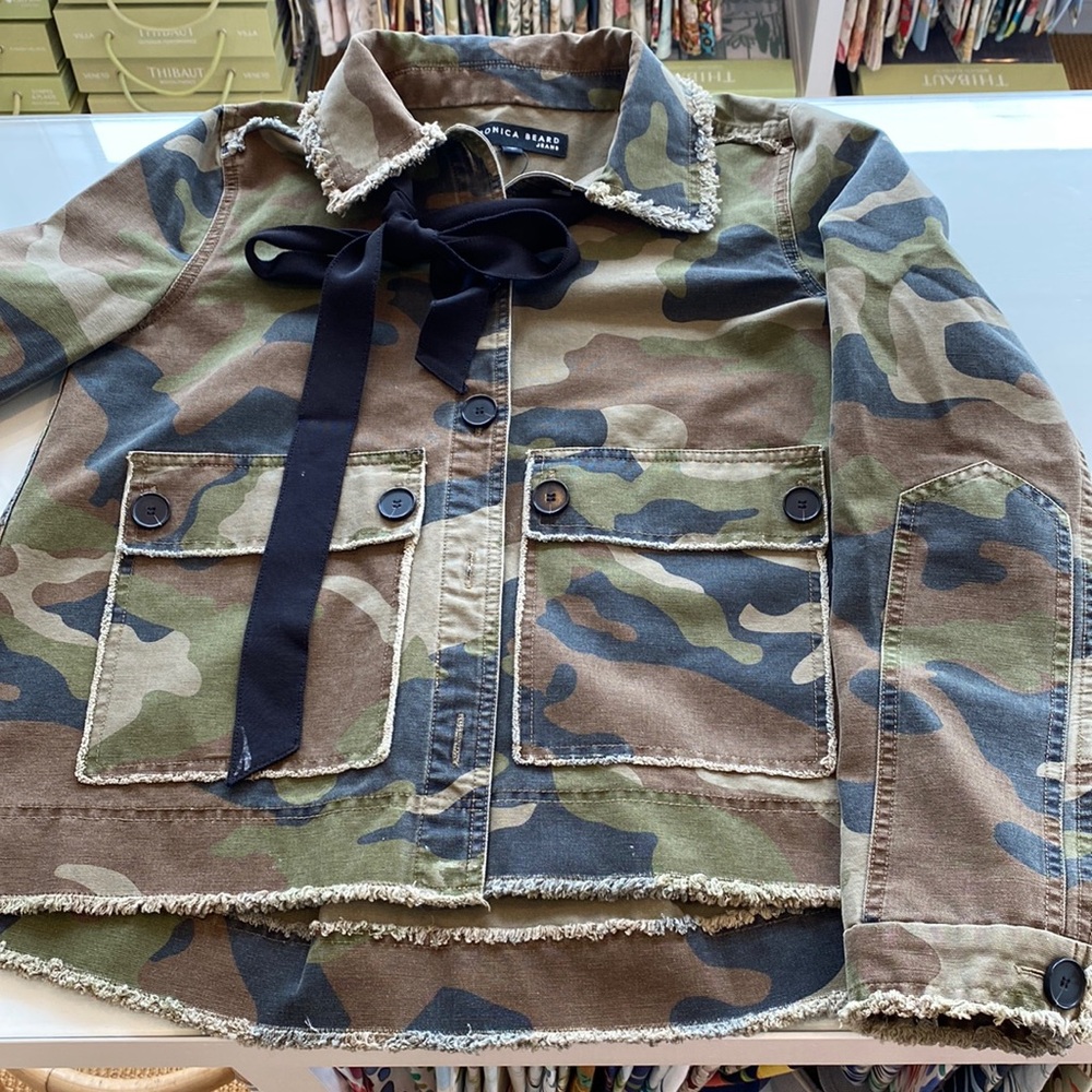 Veronica Beard Mercer Camo Jacket